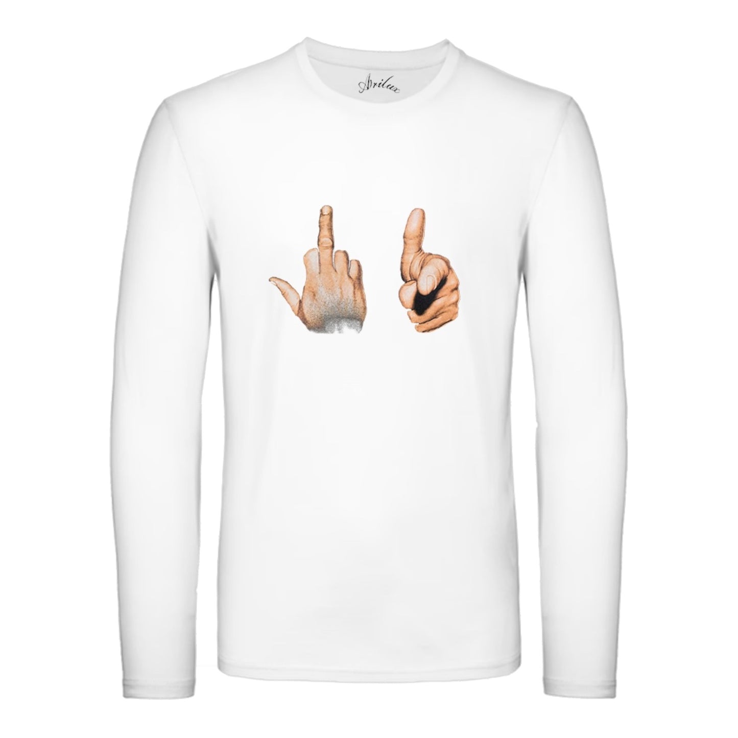 AR LONGSLEEVE FUCK WHITE