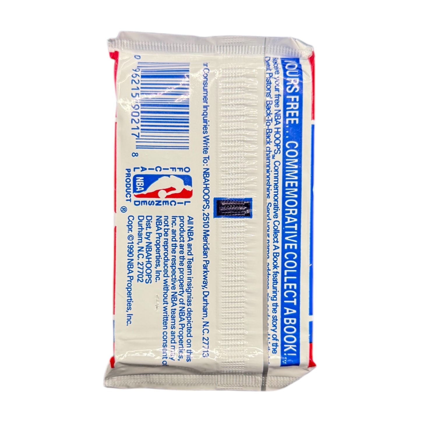 Pack sigillato NBA Hoops 1990 Red