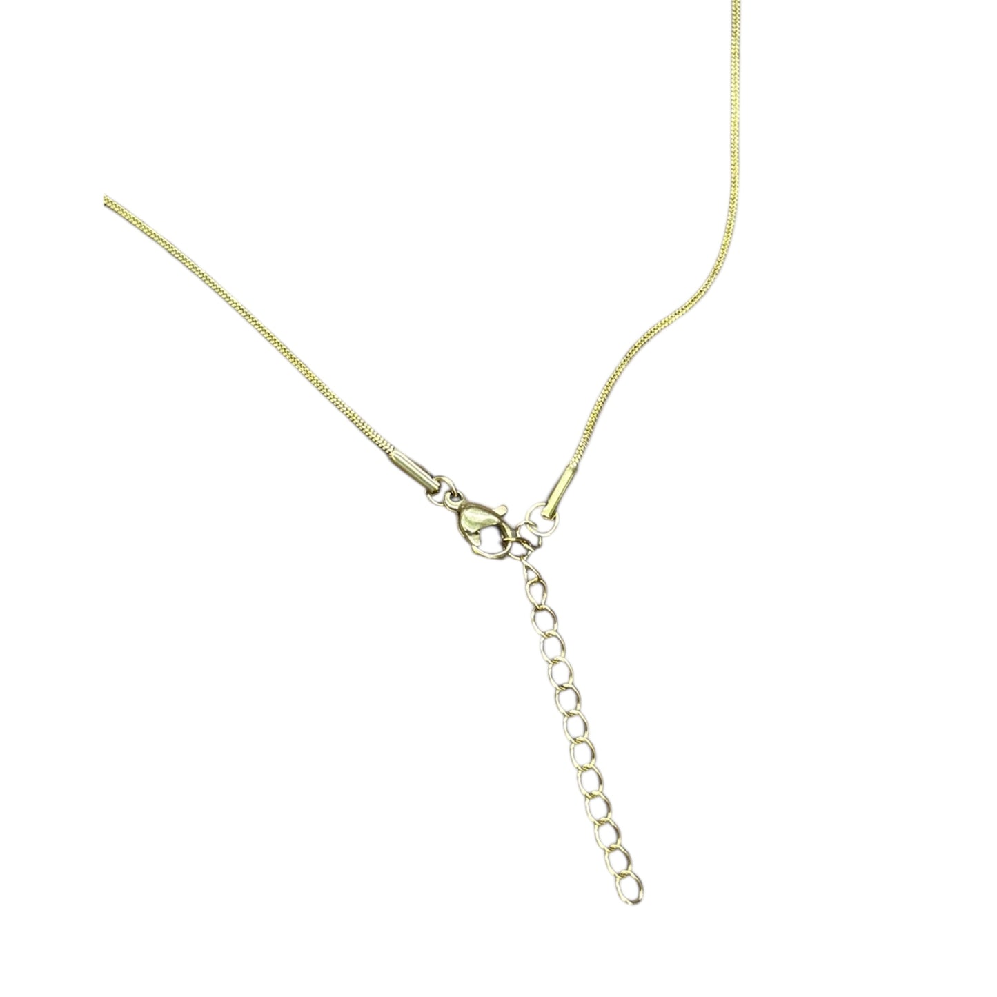 Collana acciaio chrome gold