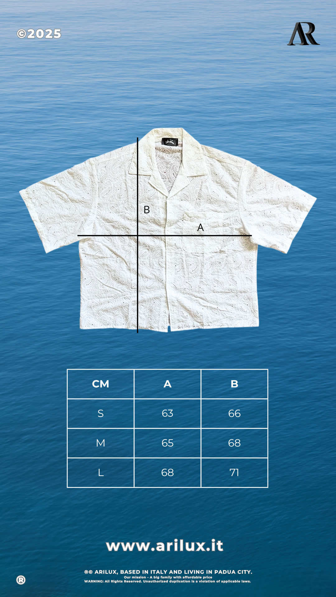 AR SANGALLO WHITE SHIRT