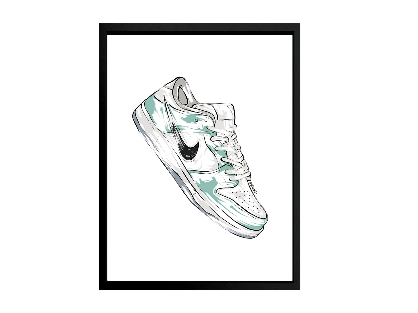Stampa sneakers Dunk SB April