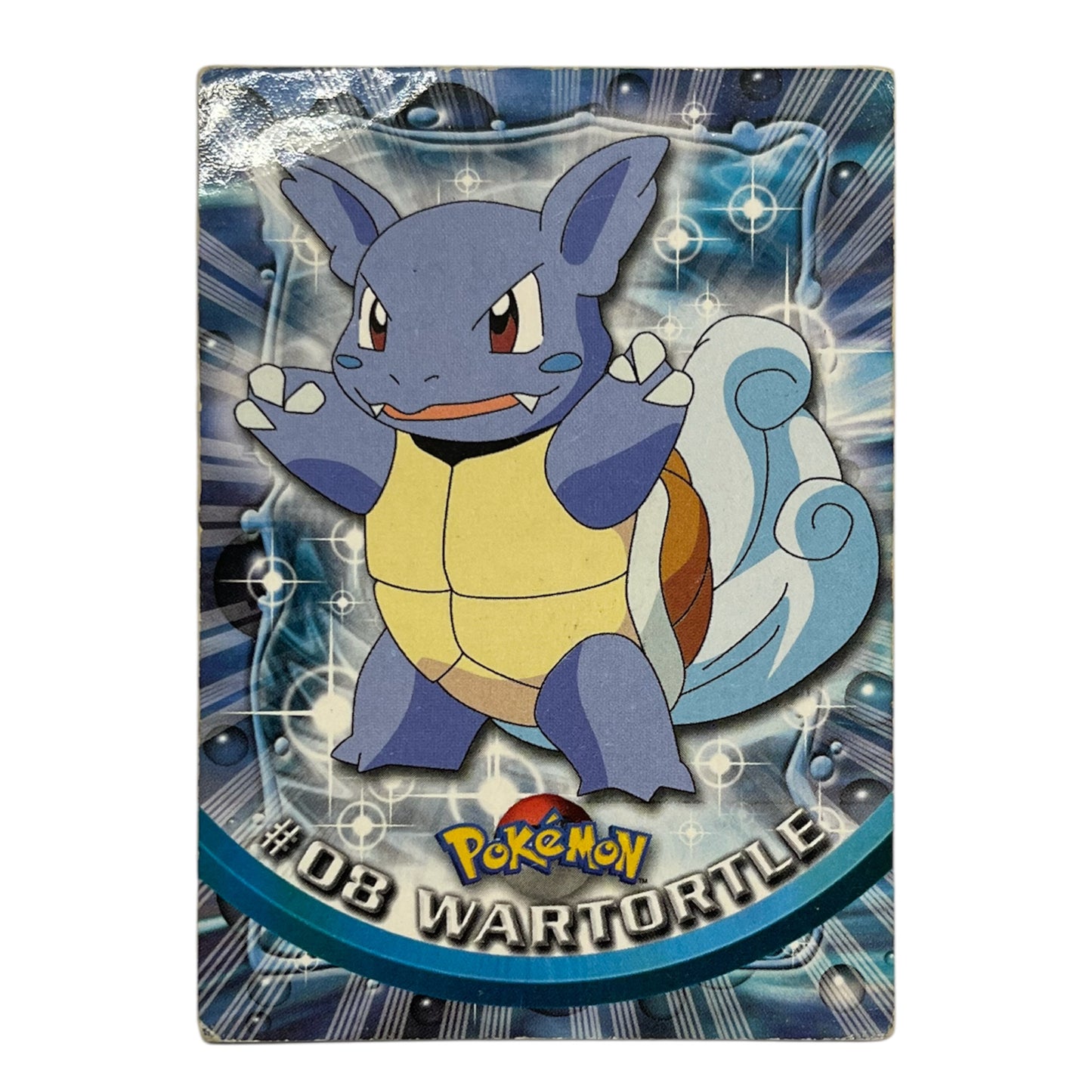 Pokemon Topps 1999 WARTORTLE #08