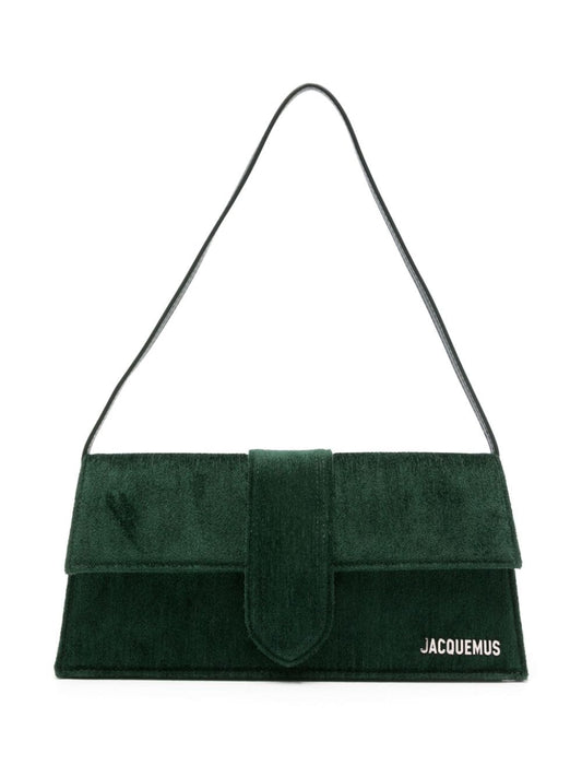 Jacquemus Long bag bambino tessuto verde