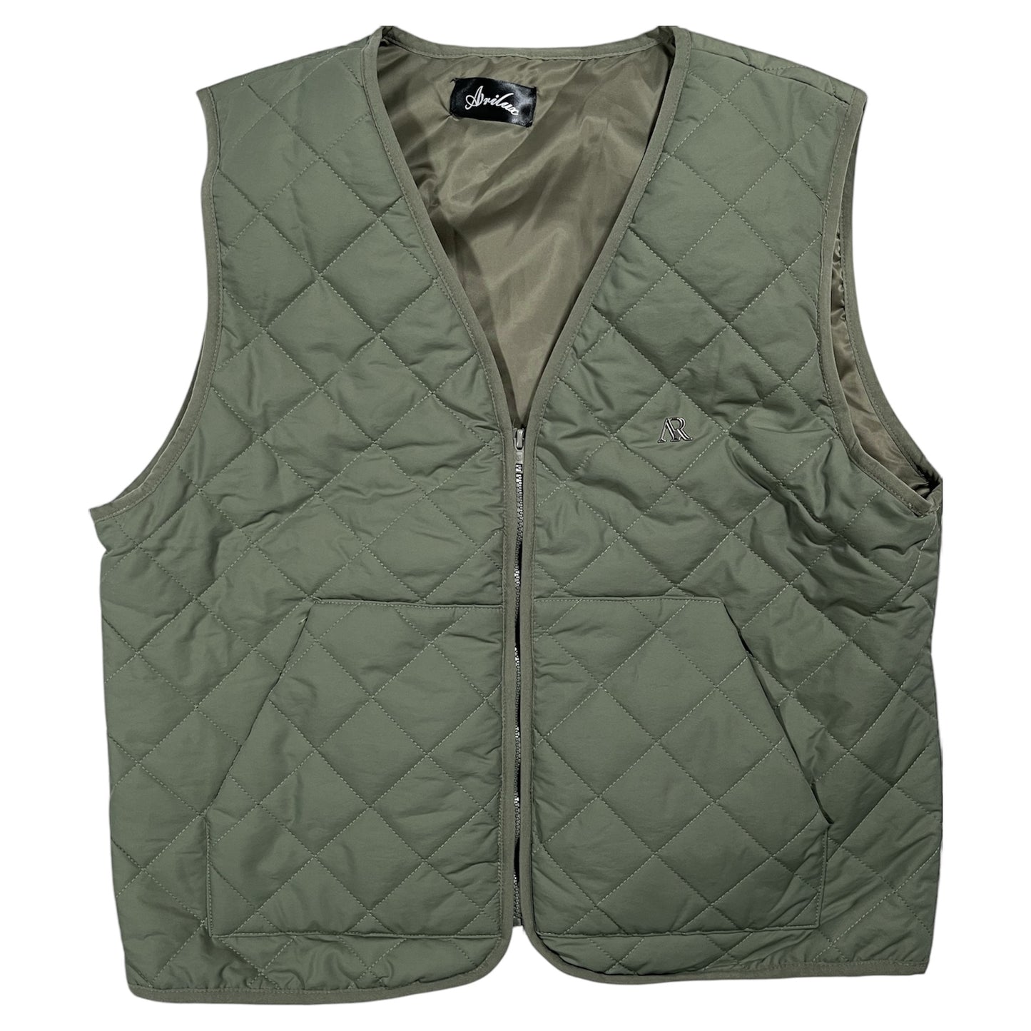 AR GILET OLIVE