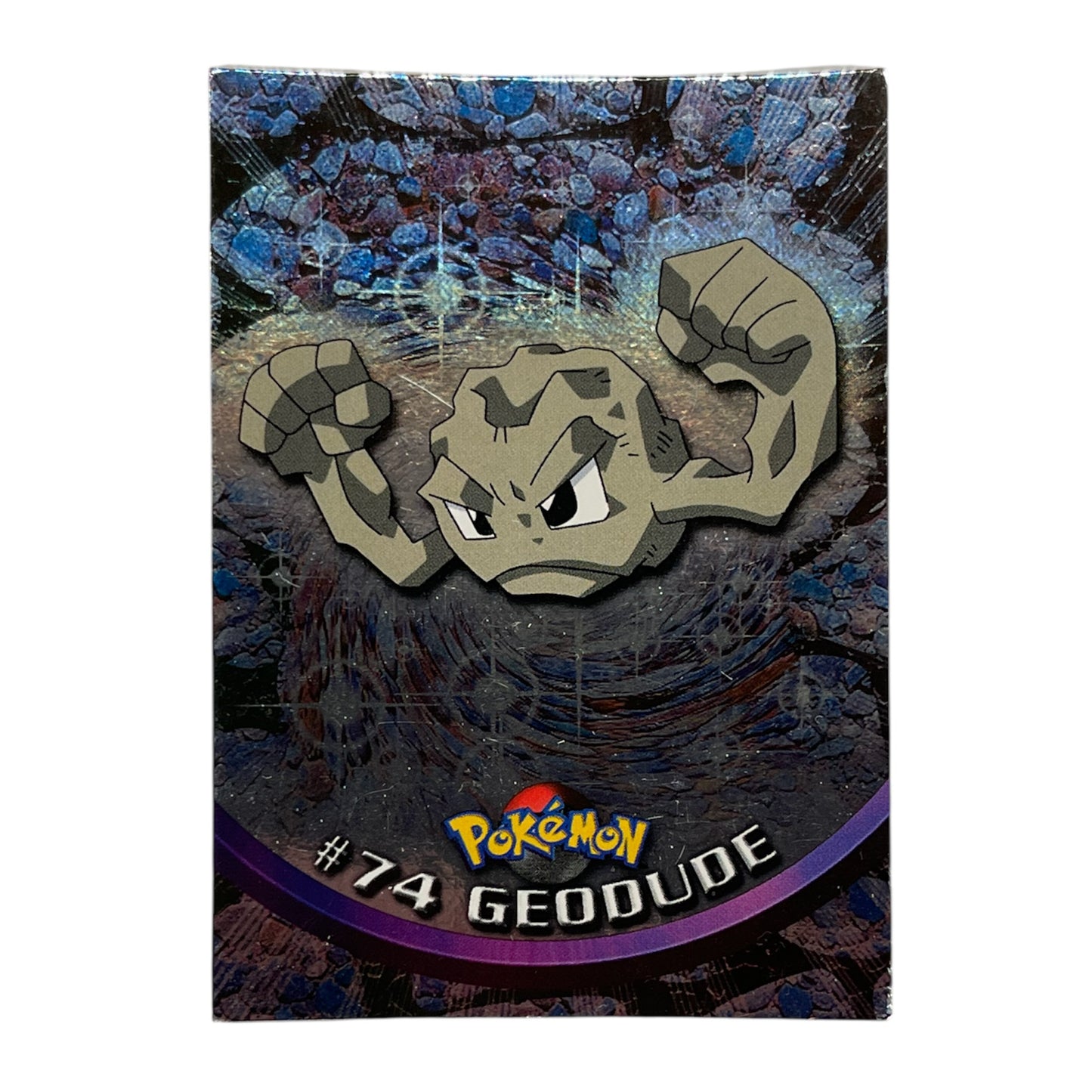 Pokemon Topps 1999 GEODUDE holo #74