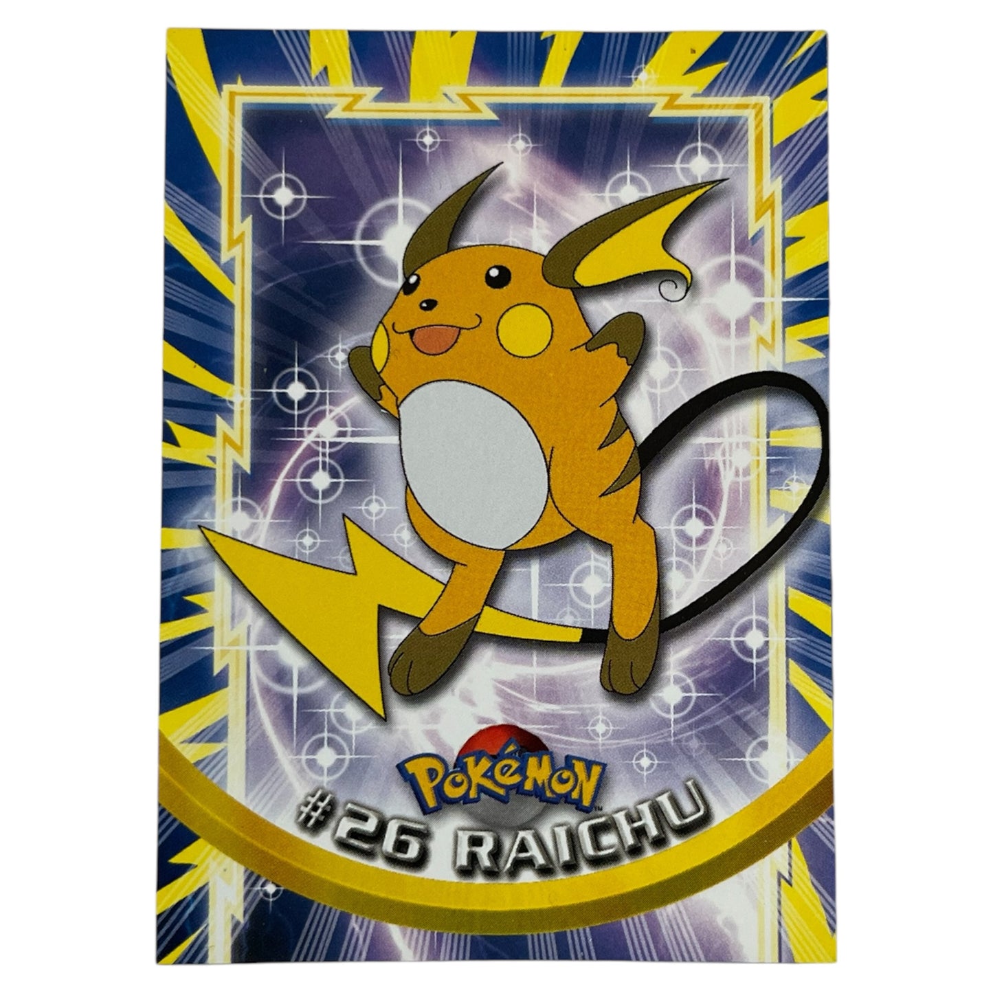 Pokemon Topps 1999 RAICHU #26