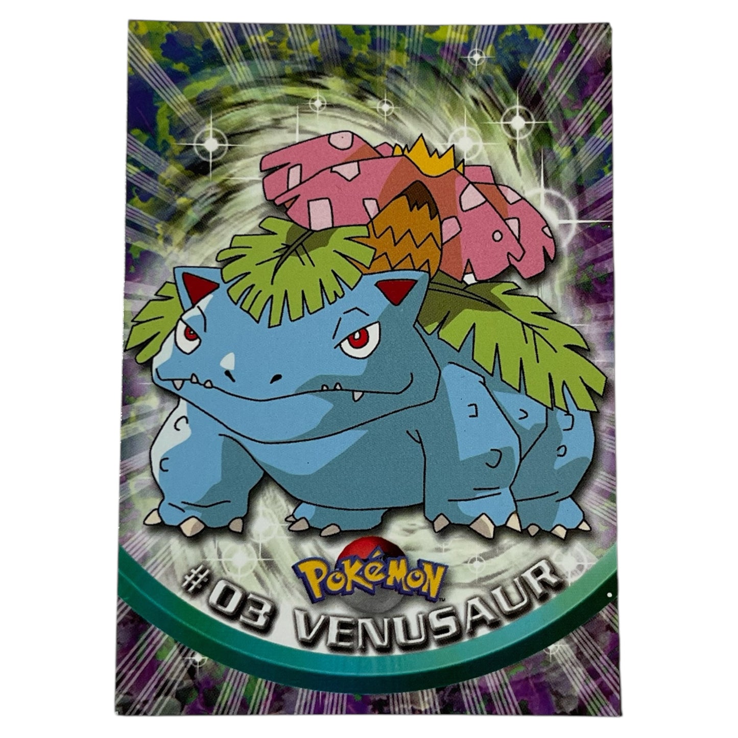 Pokemon Topps 1999 VENUSAUR #03