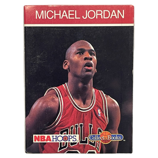 Michael Jordan Collect Book Hoops 1990