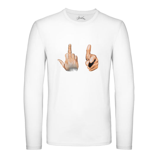 AR LONGSLEEVE FUCK WHITE