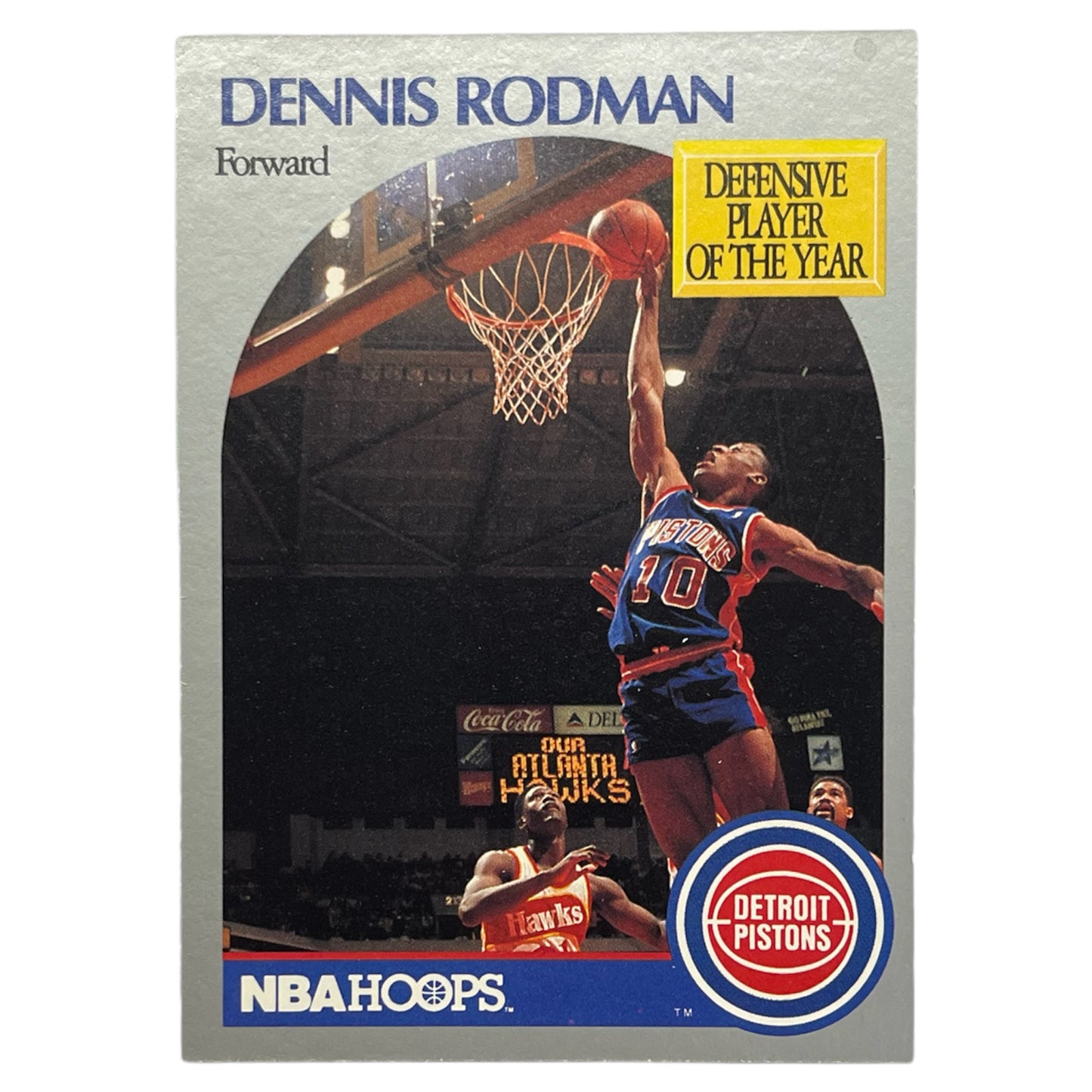 Dennis Rodman Pistons Hoops 1990 #109