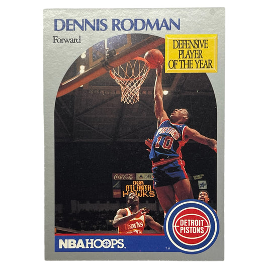 Dennis Rodman Pistons Hoops 1990 #109