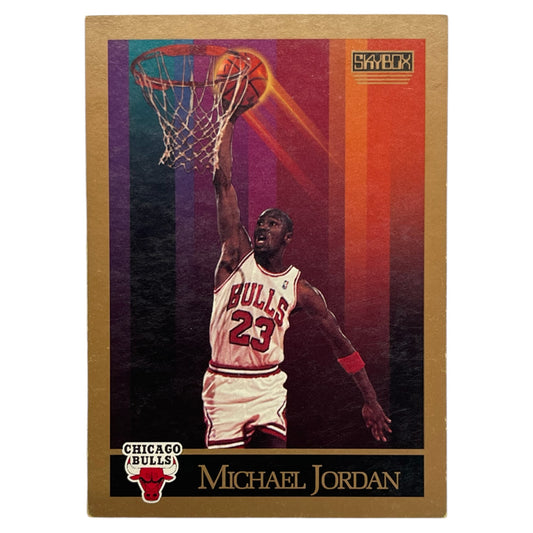 Michael Jordan Skybox Chicago 1990 #41