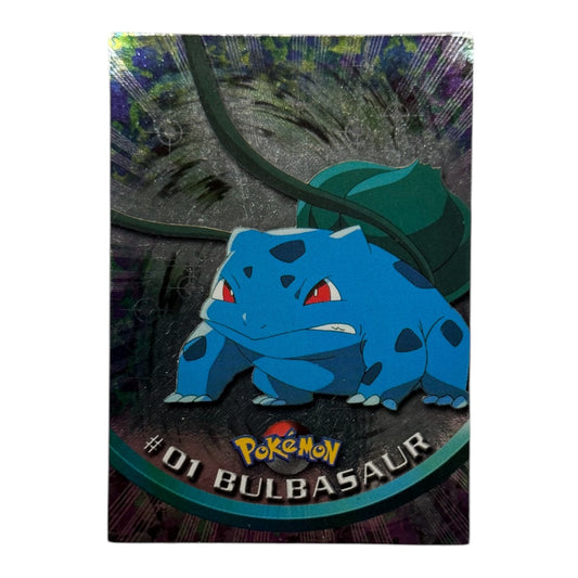 Pokemon Topps 1999 BULBASAUR holo #01