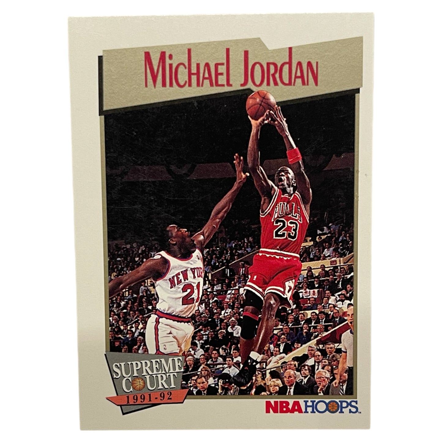 Michael Jordan Supreme court Hoops 1991 #455