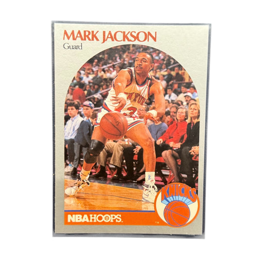 Mark Jackson card brother Menendez killer Netflix NBA Hoops 1990-91