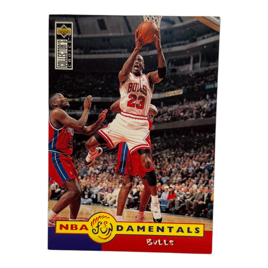 Michael Jordan Damentals Nba Upper deck 1996 #195