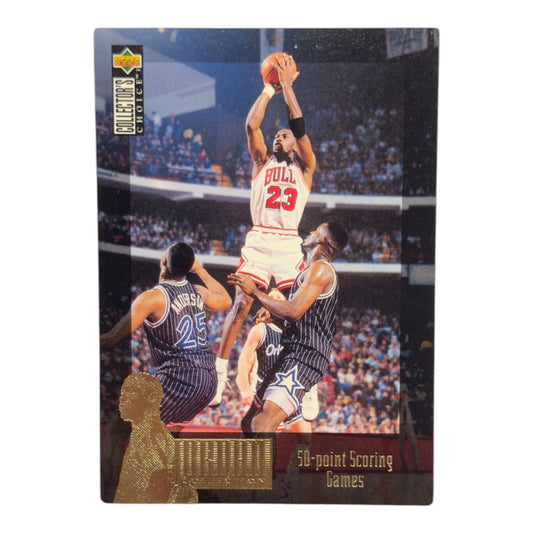 Michael Jordan Nba 50 point games Upper deck 1996 #jc2