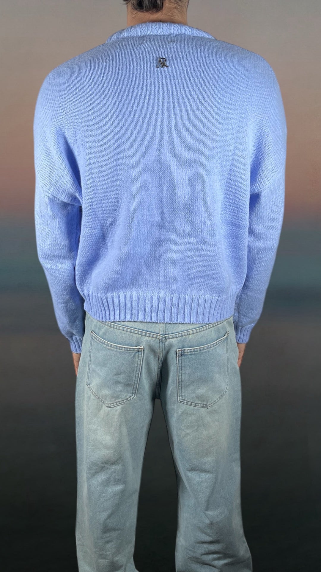 AR SWEATER LIGHT BLUE CLASSIC