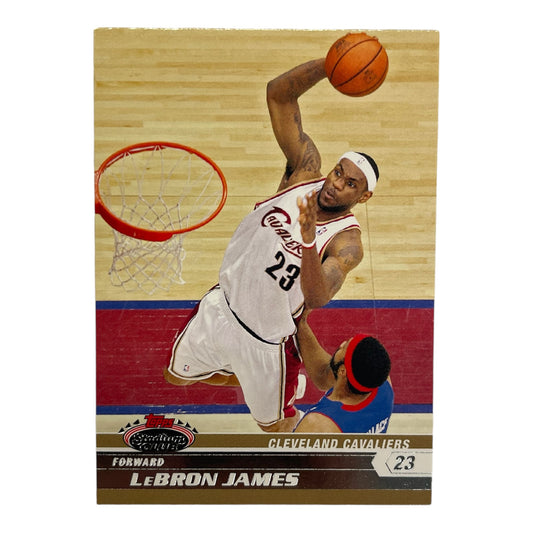 Lebron James Cleveland Topps Stadium Club Nba 2007 #23