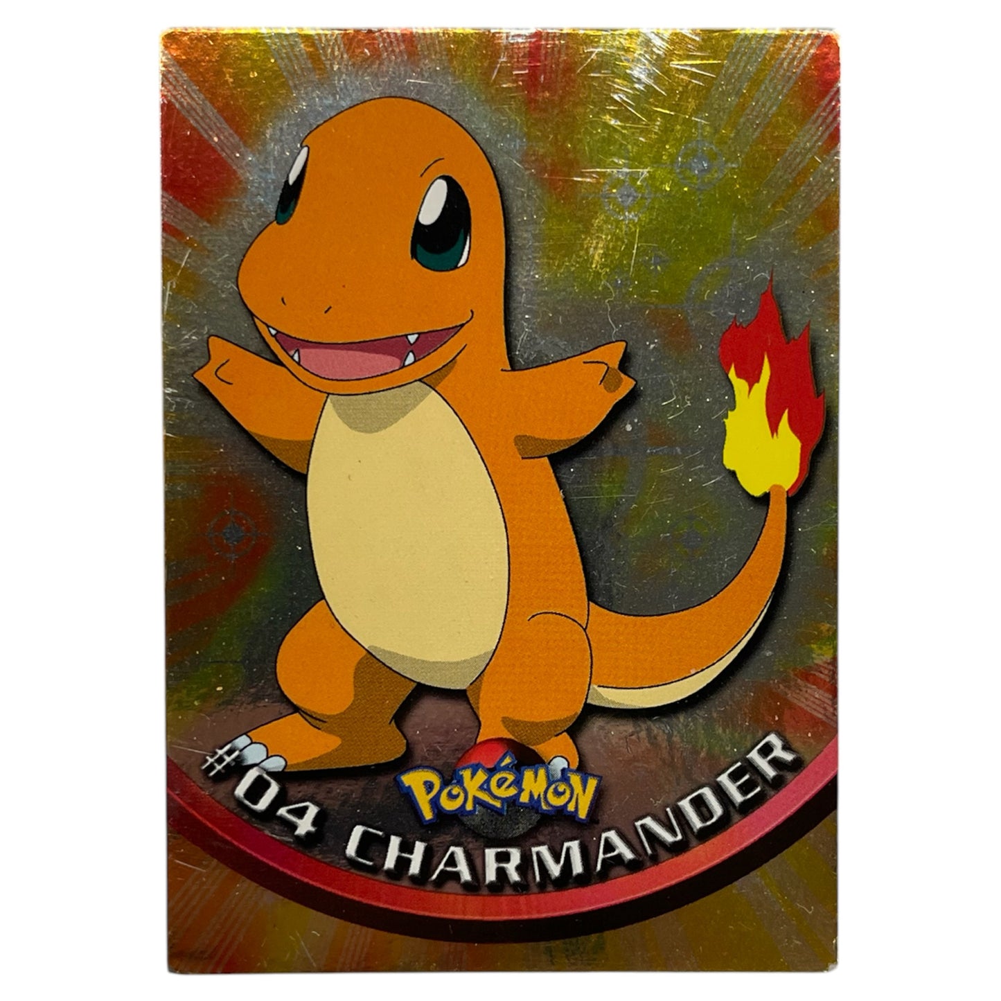 Pokemon Topps 1999 CHARMANDER holo #04