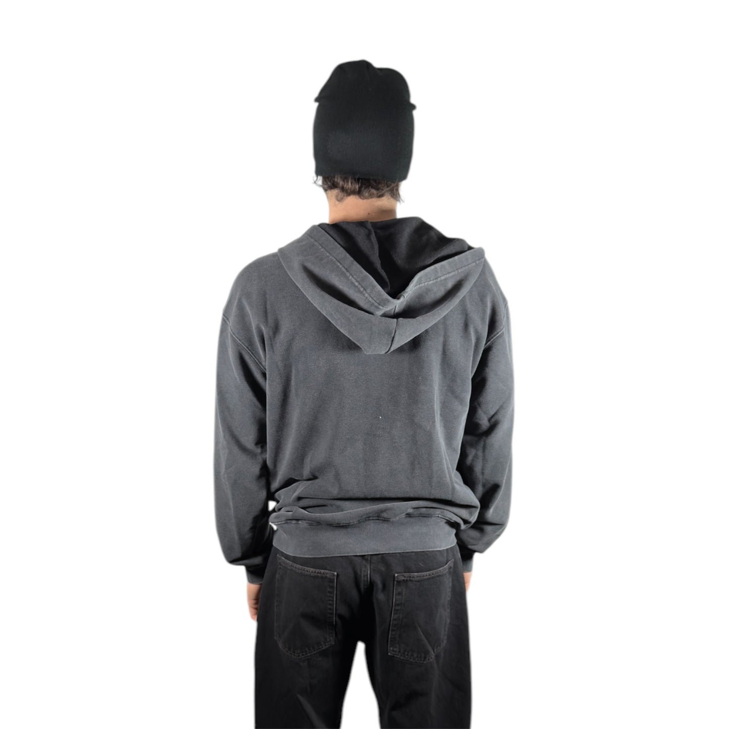 AR ZIP HOODIE FADE BLACK