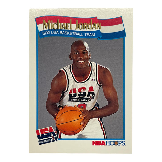 Michael Jordan Dream team Hoops 1991 #579