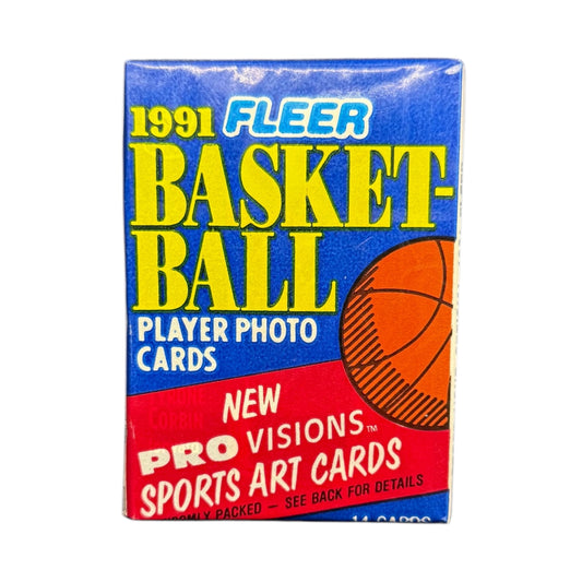 Pack sigillato NBA Basketball Fleer 1991