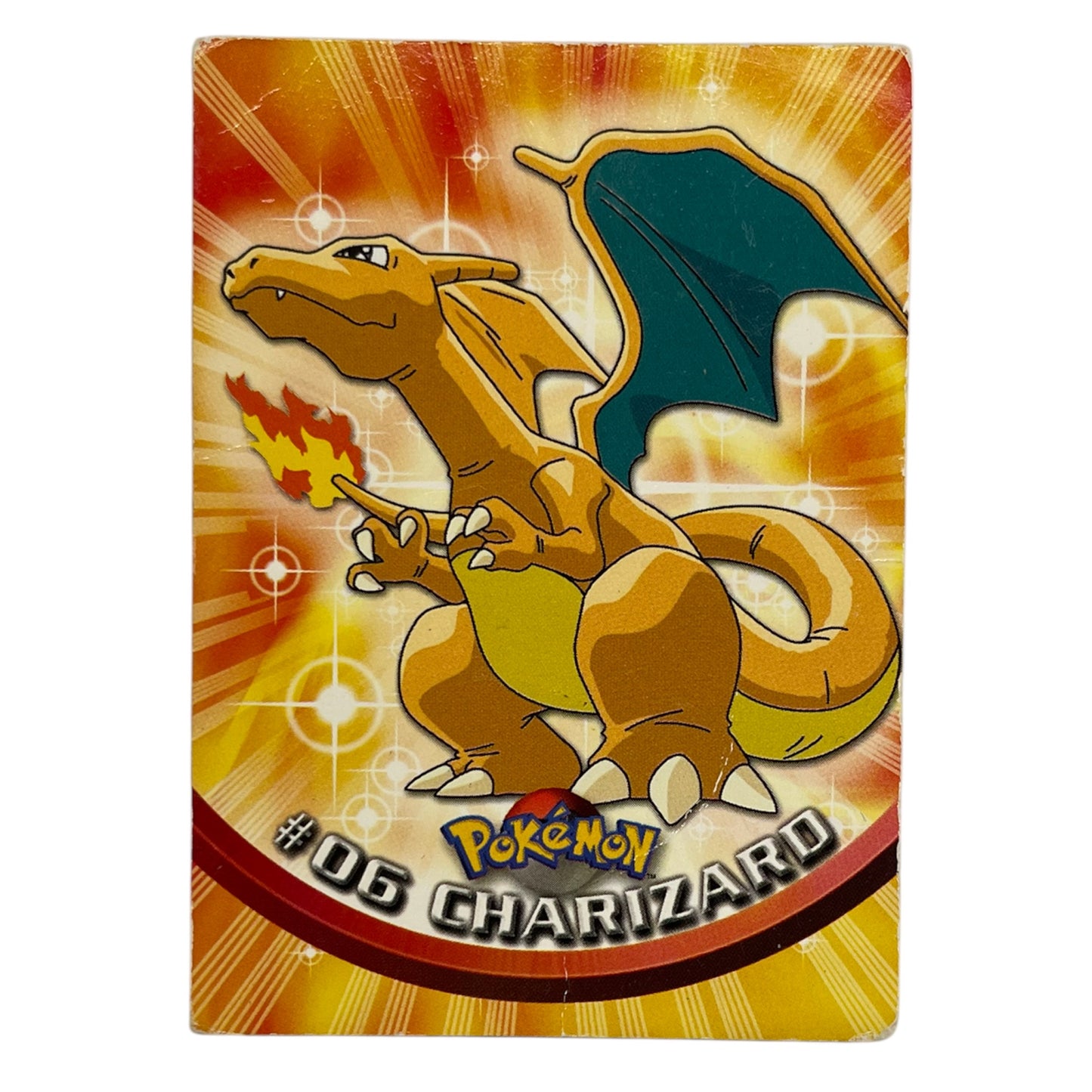 Pokemon Topps 1999 CHARIZARD #06