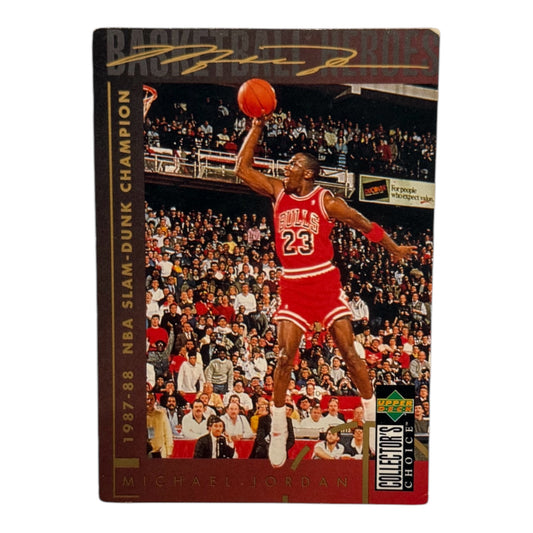 Michael Jordan Nba Slam dunk Upper deck 1994 #213