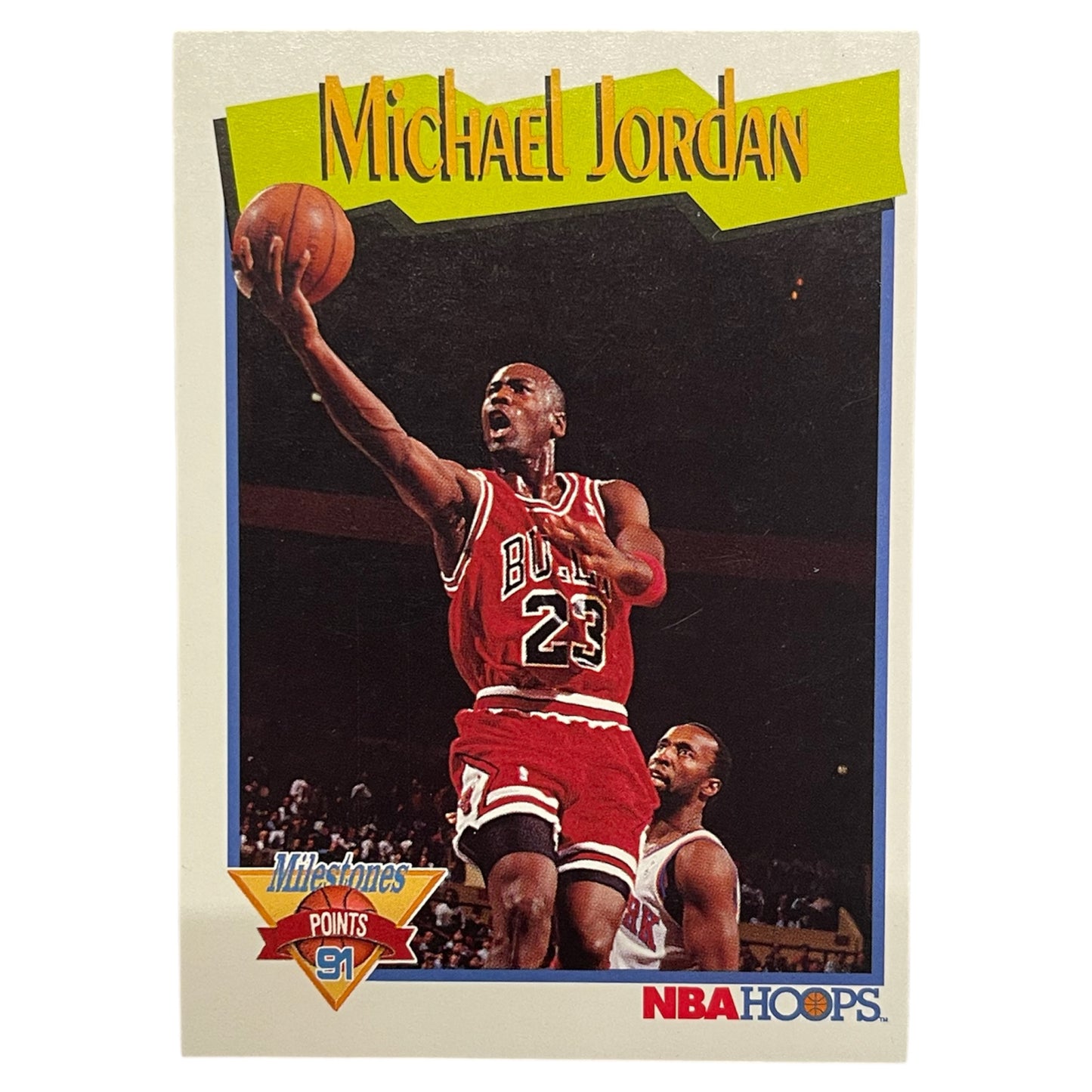 Michael Jordan Chicago Hoops Milestones 1991 #317