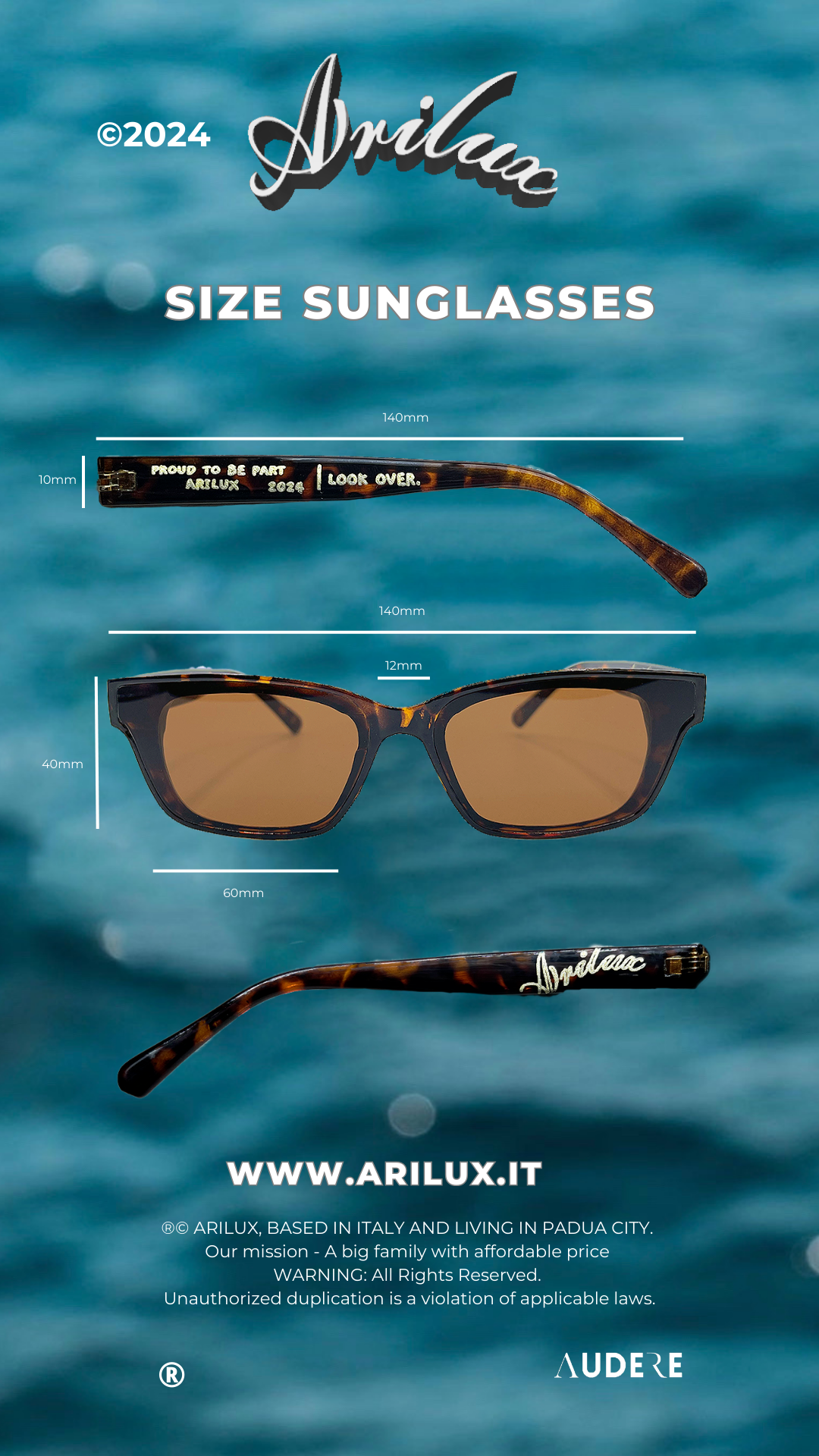 AR SUNGLASSES HAVANA