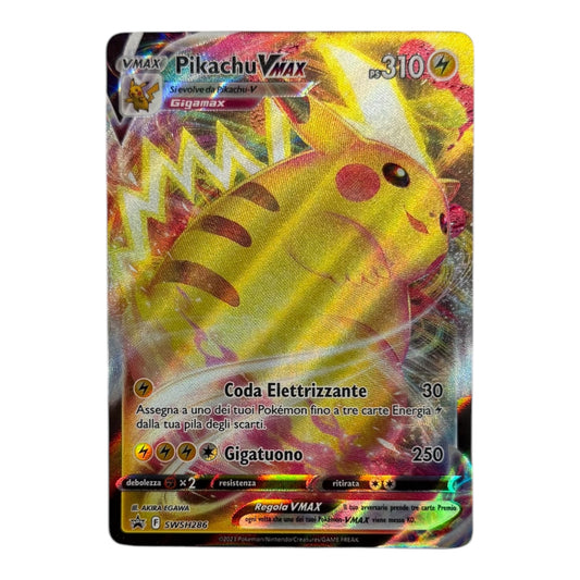 Pokèmon Pikachu Vmax SWSH286 full art IT