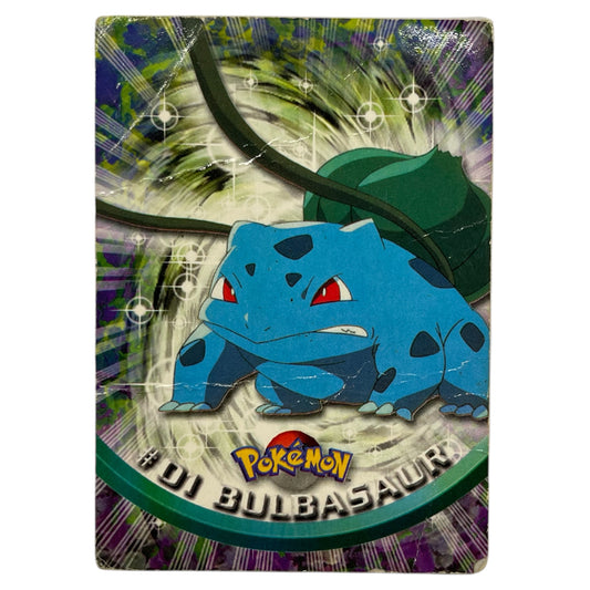 Pokemon Topps 1999 BULBASAUR #01