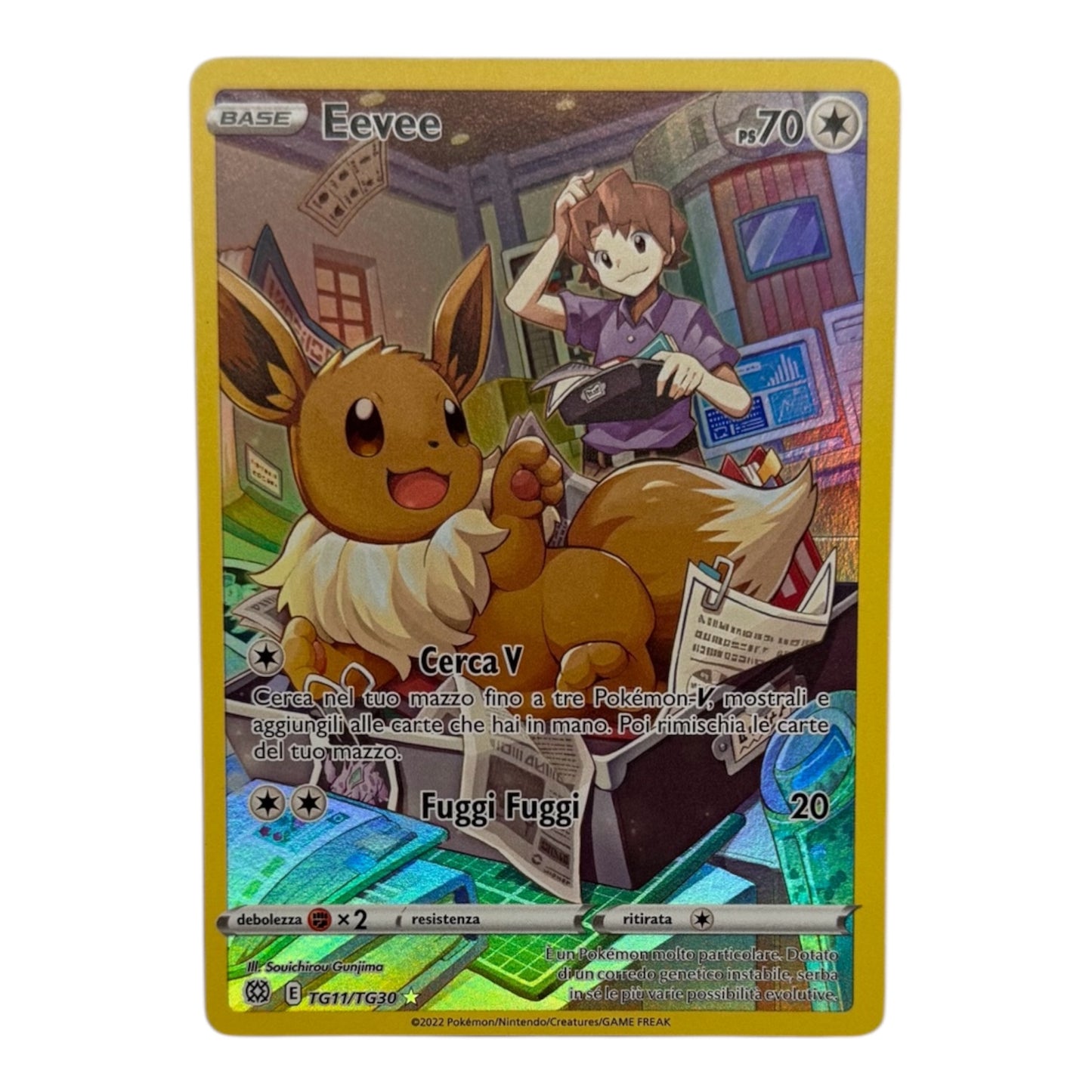 Pokèmon Eevee astri lucenti TG11-TG30 trainer gallery Holo IT