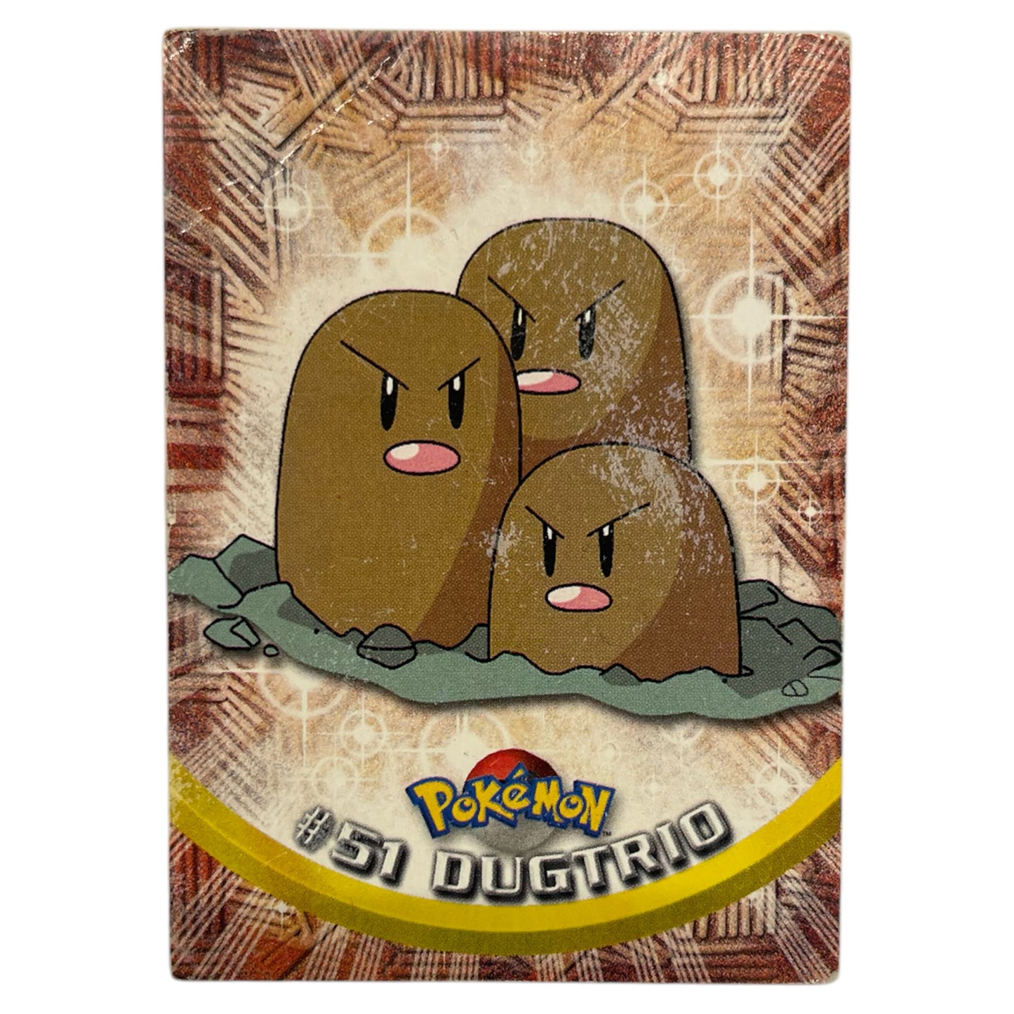 Pokemon Topps 1999 DUGTRIO #51