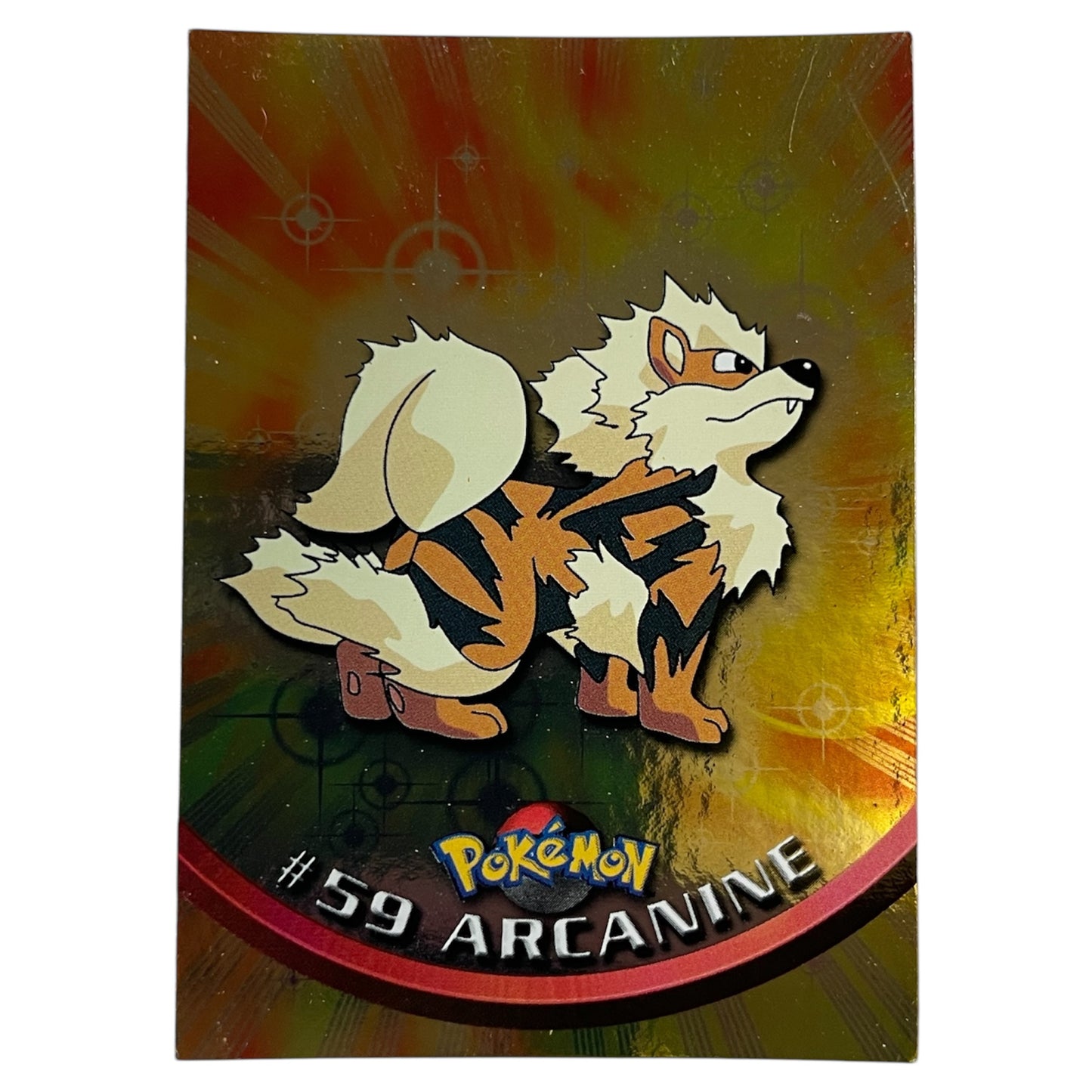 Pokemon Topps 1999 ARCANINE holo #59