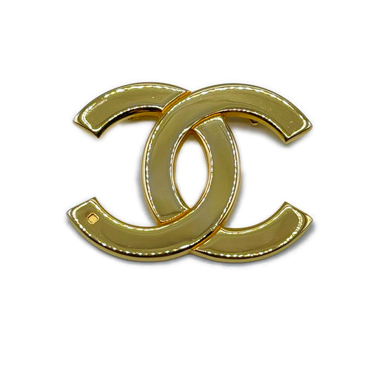Chanel spilla pins vintage plaque 24k originale perfetta usata
