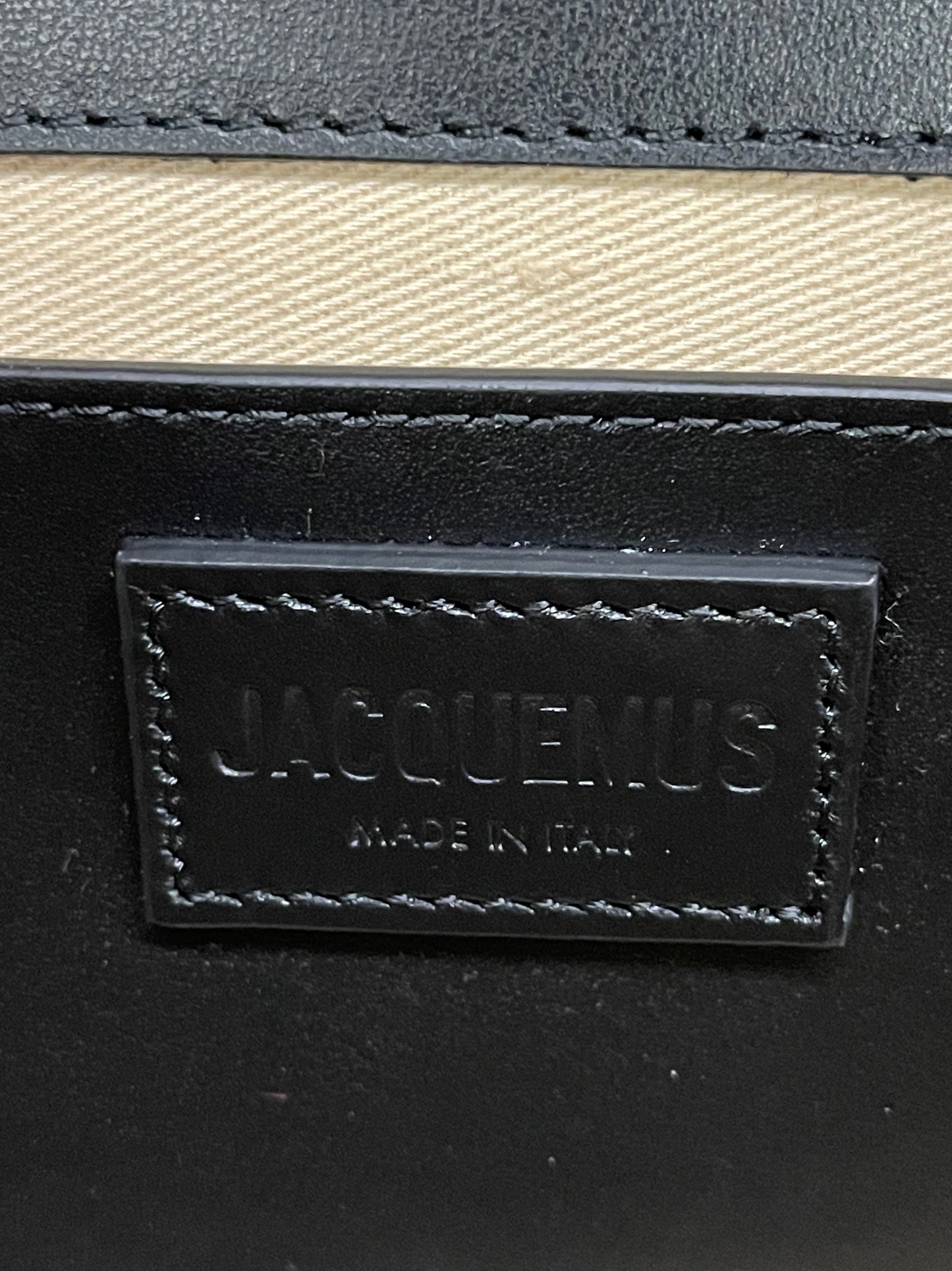 Jacquemus Long bag bambino nera