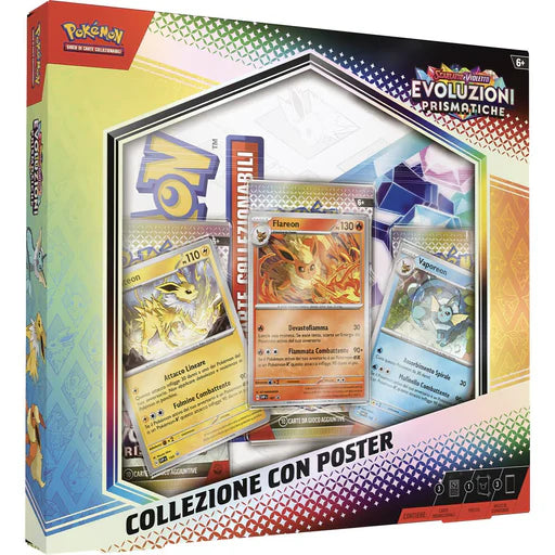 Pokèmon Scarlatto & Violetto Evoluzioni Prismatiche con Poster