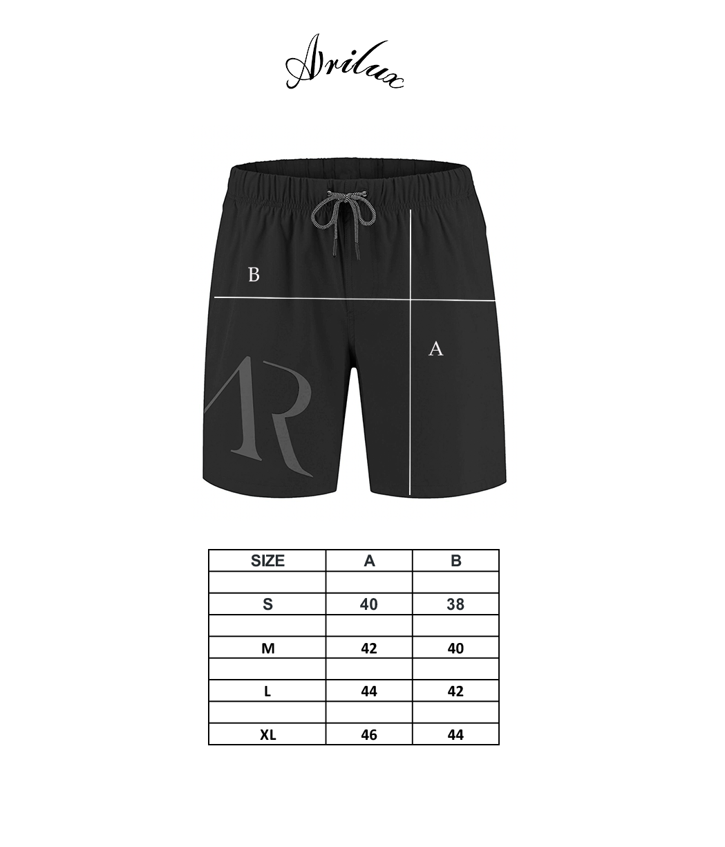 AR COSTUME SWIM BLACK