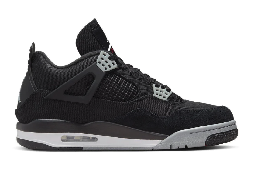 Air Jordan 4 Black Canvas SE