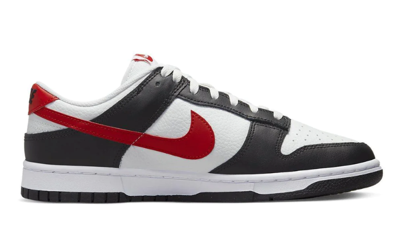 Dunk low Red swoosh Panda