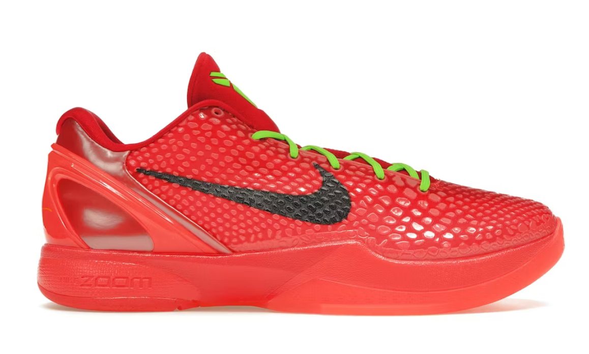 Nike Kobe 6 Reverse Grinch Red