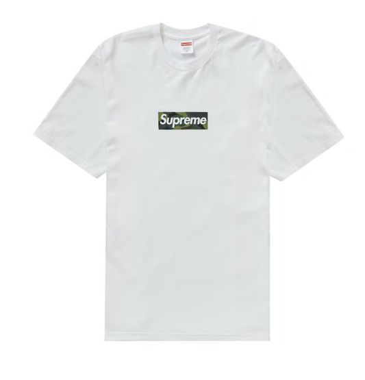 Supreme Box logo tee white