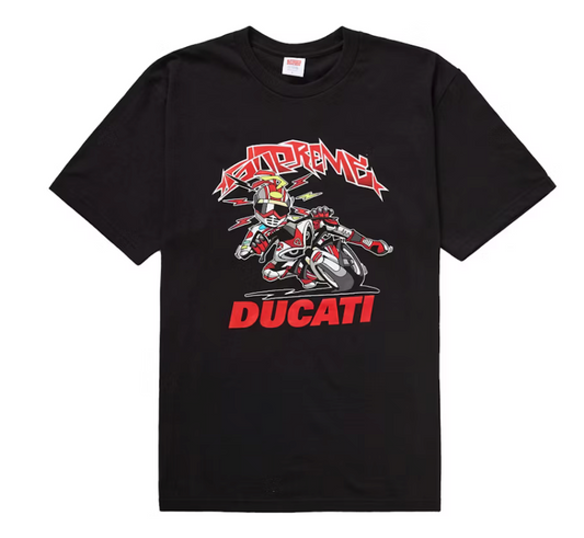 Supreme Ducati Bike Tee black