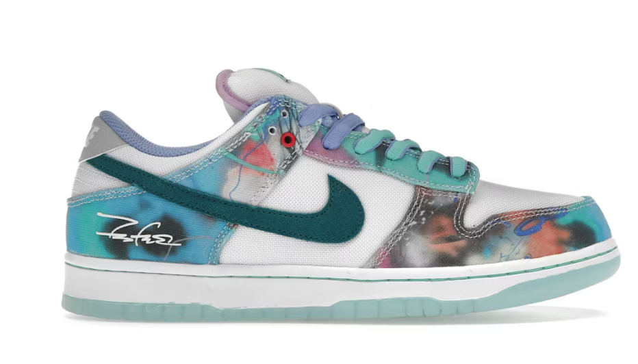 Dunk low SB Futura Laboratories Aqua