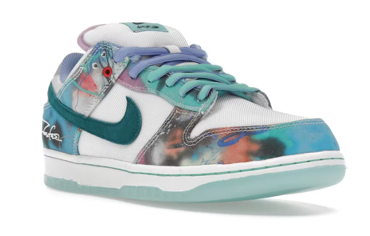 Dunk low SB Futura Laboratories Aqua