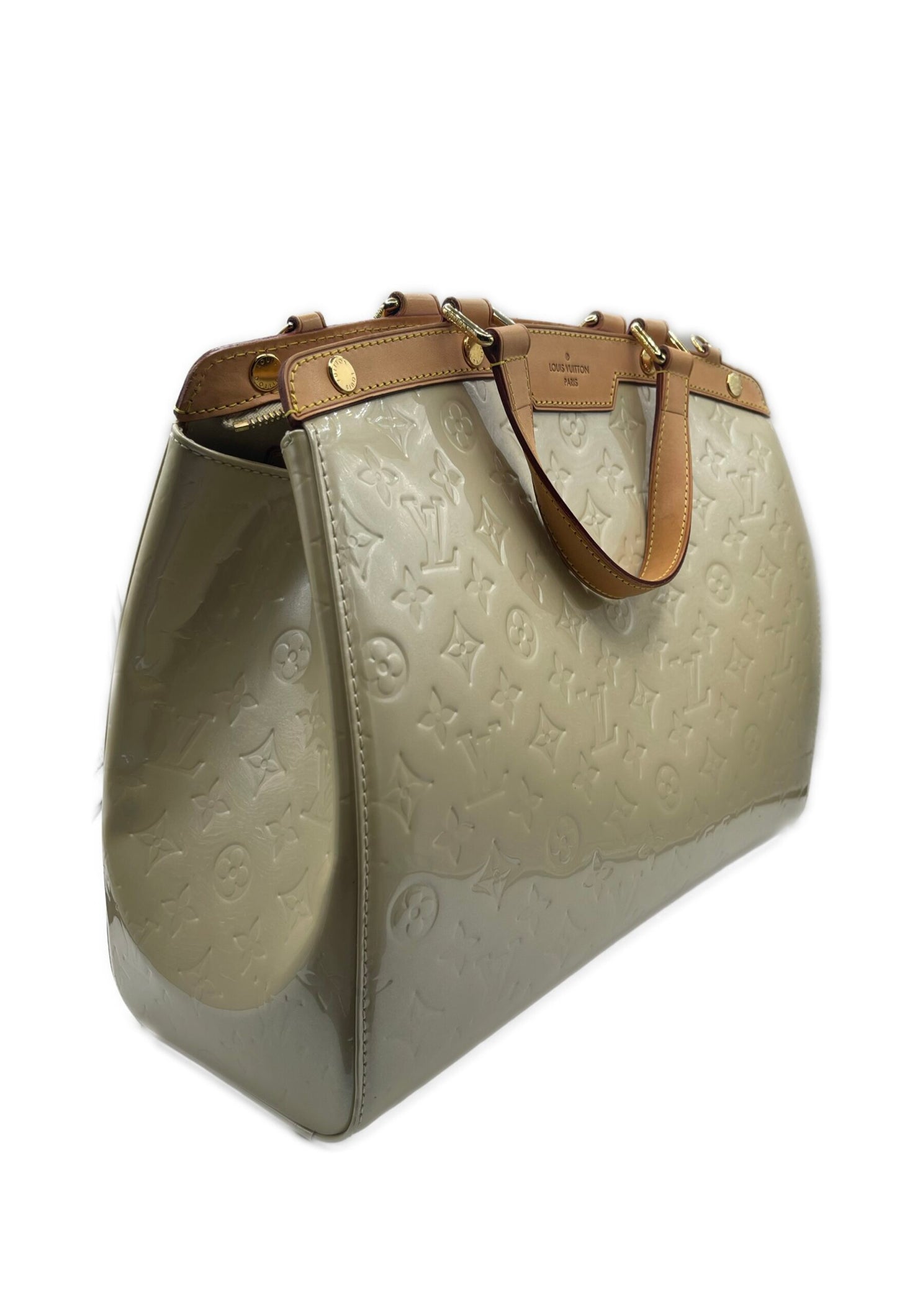 Louis Vuitton Brea Vernis beige GM usata